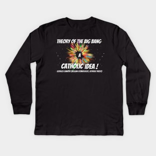 Theory Of The Big Bang Kids Long Sleeve T-Shirt